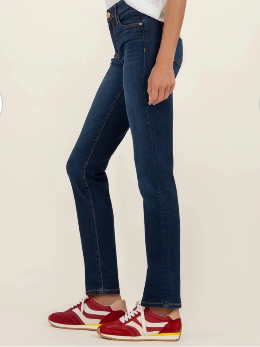 Kut From The Kloth Catherine Boyfriend Jeans Mid Rise Women Size 4 x 30 Stretch - Picture 5 of 14